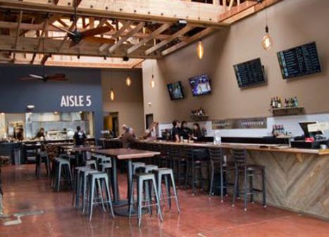 Aisle 5 Celebrates its Grand Opening with New Restaurant Seating
