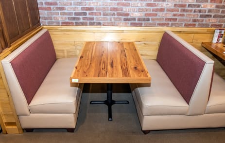 private booth …  Restaurant booth seating, Restaurant seating