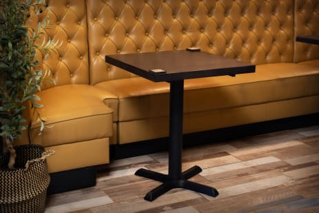 Tufted Back Style Booth exudes elegance. Commercial Restaurant Booth