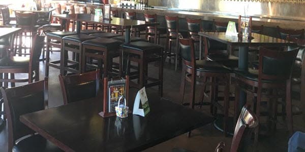 Padded and backless restaurant wood bar stools