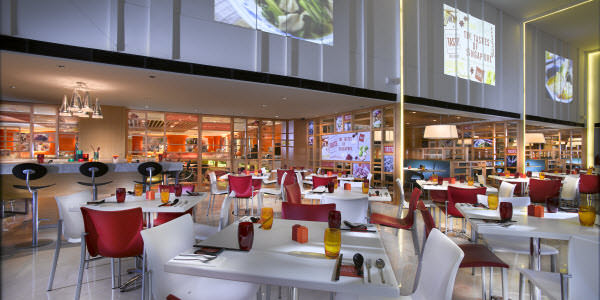 modern fast-food restaurant
