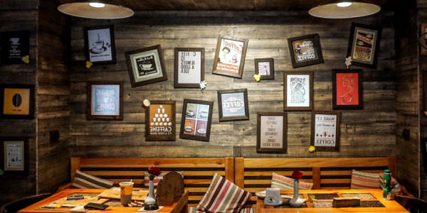 Country style restaurant design