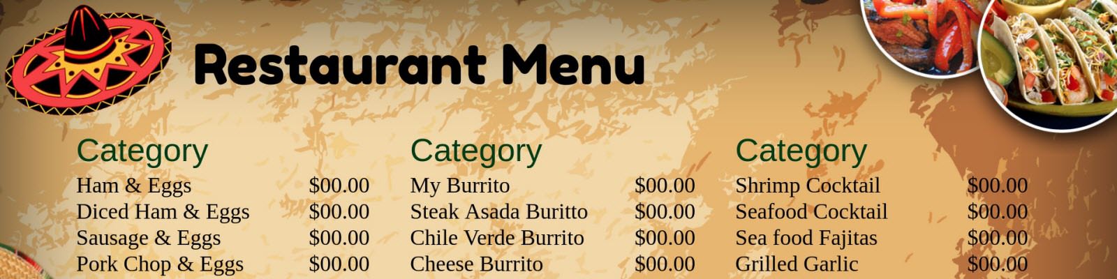 Restaurant Menu Design Ideas: How to Create a Restaurant Menu