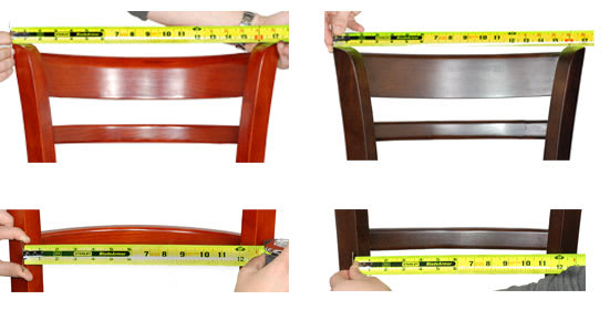Comfort comparison for restaurant furniture