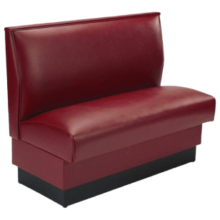 Buy FR Restaurant Booths Series Channel Tufted Upholstered 3/4 Circle Booth  with Metal Leg Base Online - Booths & Benches - Restaurant Furniture -  Commercial Seating - FurnitureRoots Product