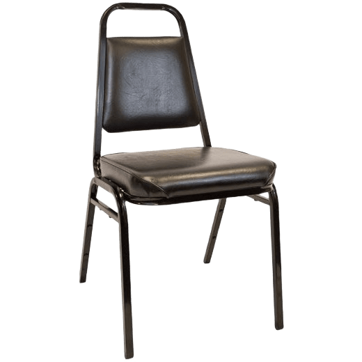 Commercial Stack Chair with 2.5" Thick Cushion