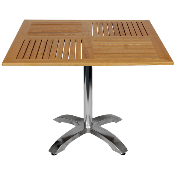 Teak Table Top with Base