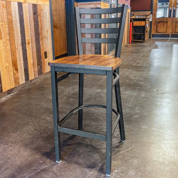 Ladder Back Metal bar Stool