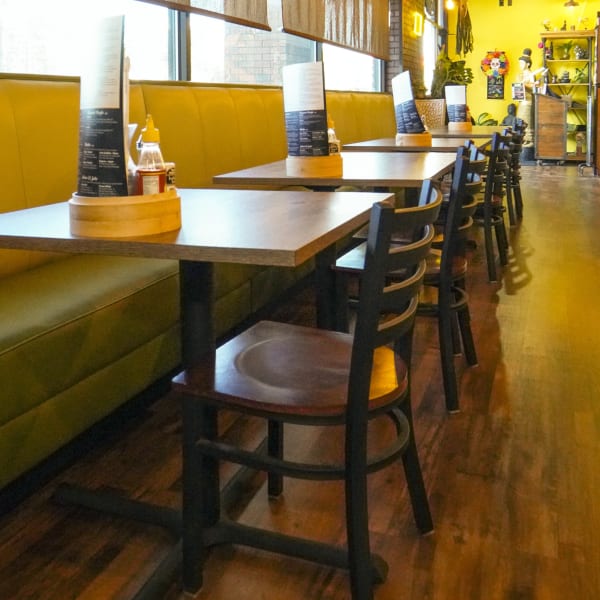 Ladder Back Metal Chair