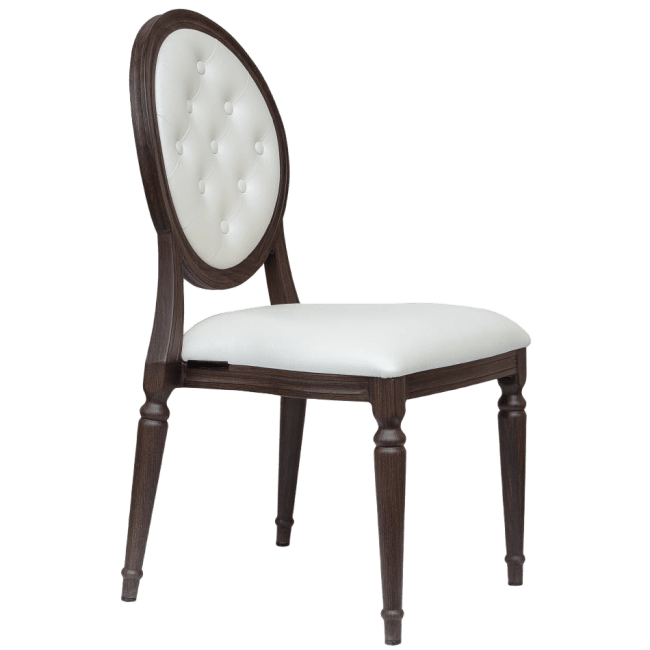 Clara Padded Aluminum Chair
