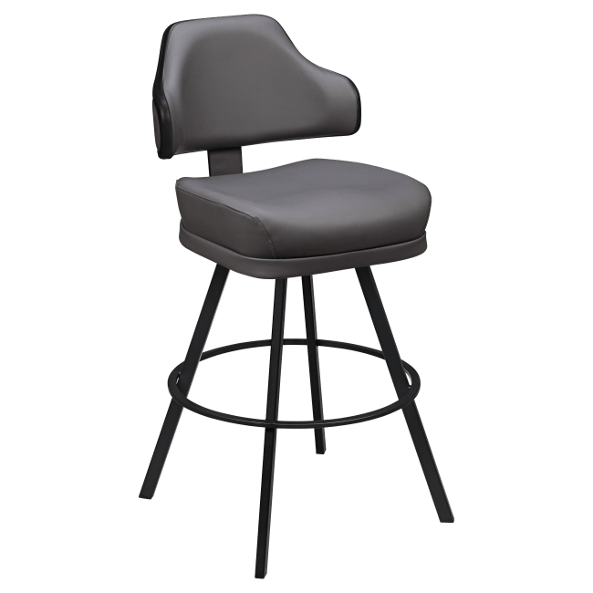 Gioco Premium Casino Bucket Bar Stool with Circular Frame
