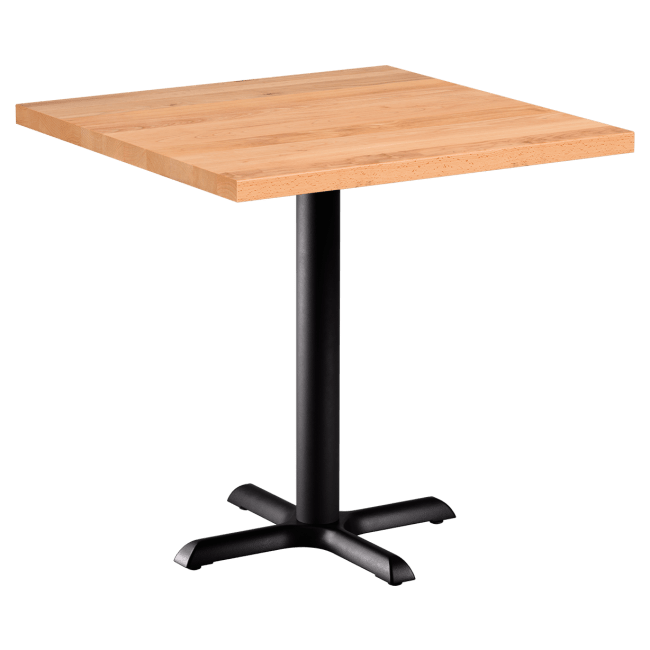 Premium Solid Wood Plank Restaurant Table
