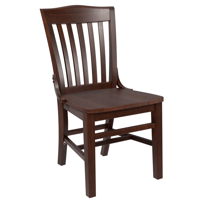 Premium US Made School House Wood Restaurant Chair
