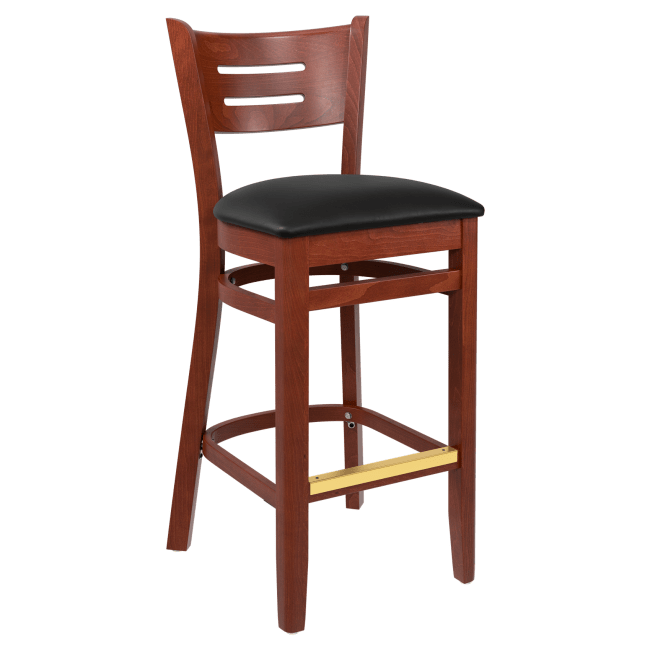 Premium US Made Henry Wood Restaurant Bar Stool
