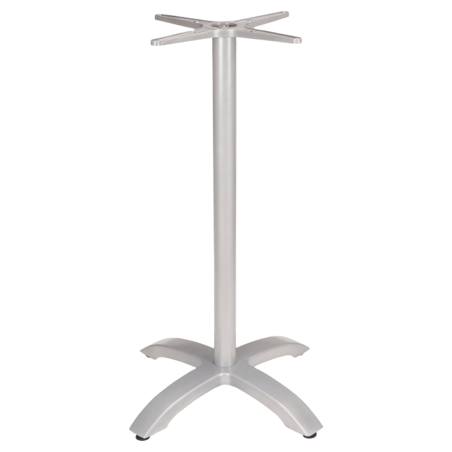 Modern Aluminum Table Base  - 42" Bar Height