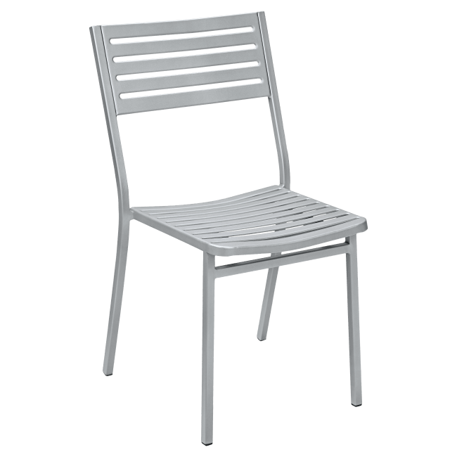 Ella Outdoor Chair in Titanium Gray