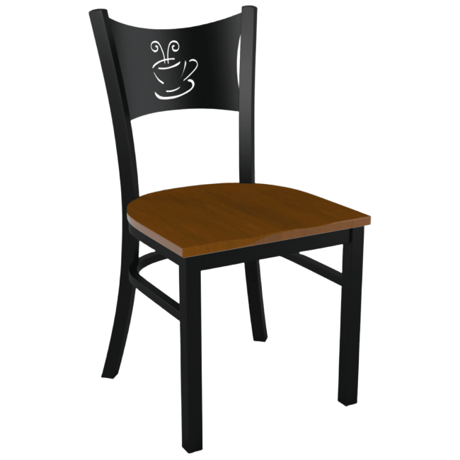 Metal Coffee Cup Restaurant Chair