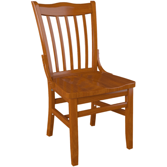 Premium US Made School House Wood Restaurant Chair