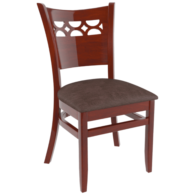 Premium US Made Leonardo Wood Restaurant Chair