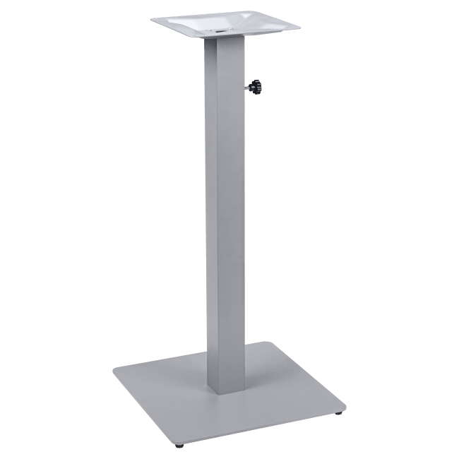 Carlo Outdoor Umbrella Table Base in Titanium Gray - Bar Height