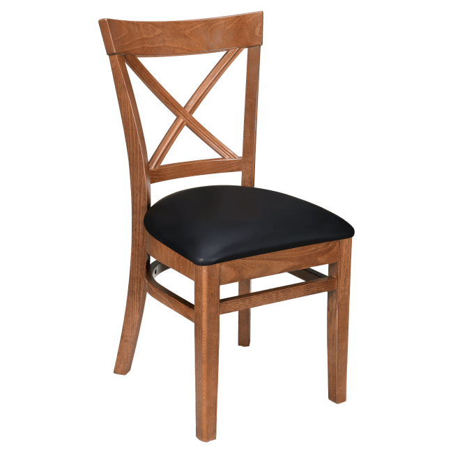 Premium Cross Back Wood Chair