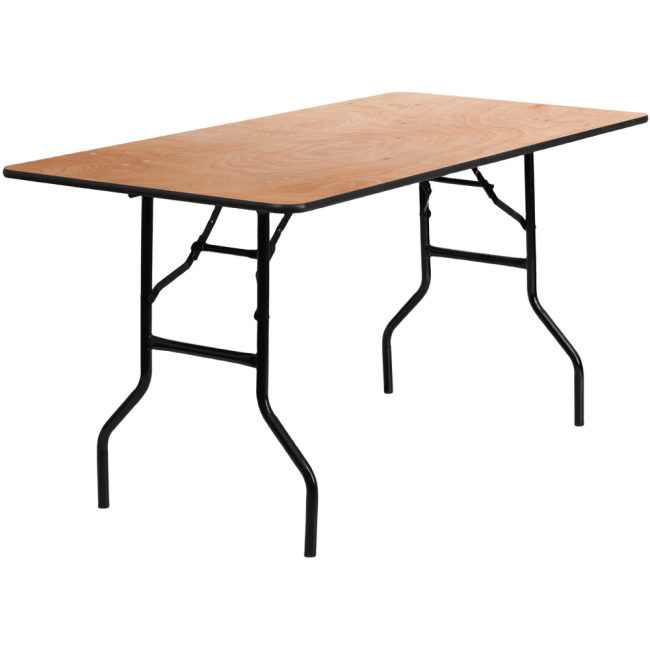 Wood Folding Banquet Table