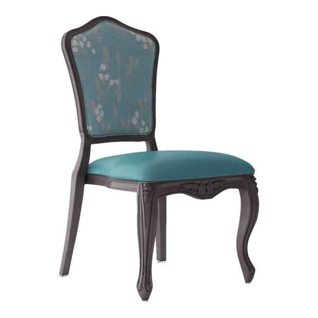 Tiffany Padded Aluminum Chair