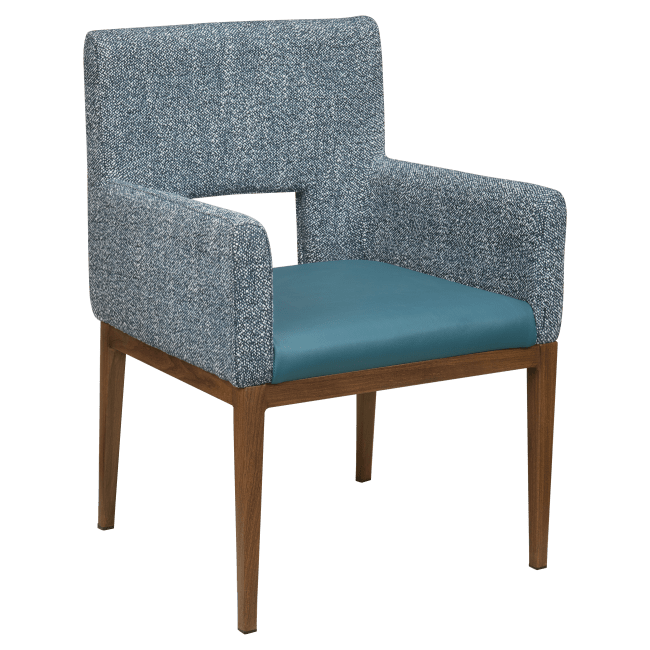 Percy Aluminum Armchair