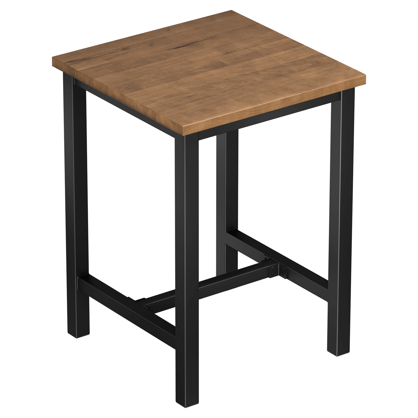 Ottis Bar Height Table Set in Black Finish