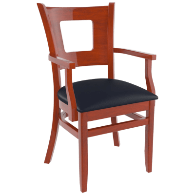 arm restaurant chairs