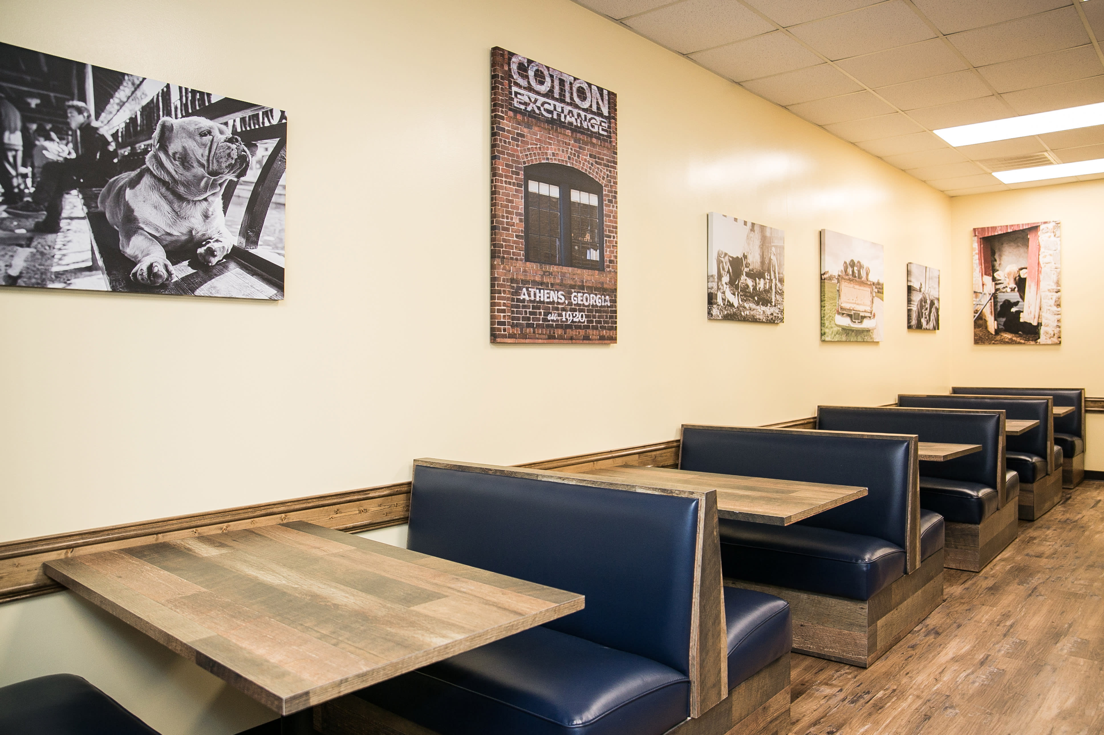 Restaurant Booths - Upholstered and Wood Custom Restaurant Booths