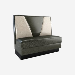 V Shape Restaurant Diner Booth