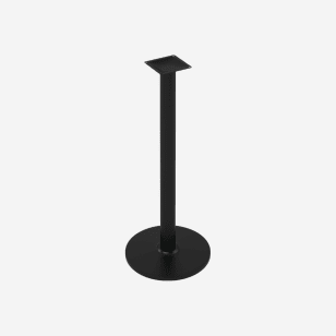 Round Cast Iron Restaurant Table Base - Bar Height 