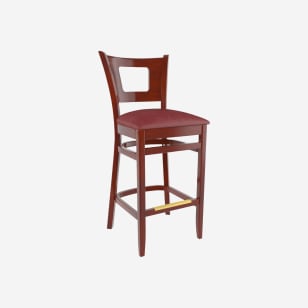 Premium US Made Duna Wood Restaurant Bar Stool