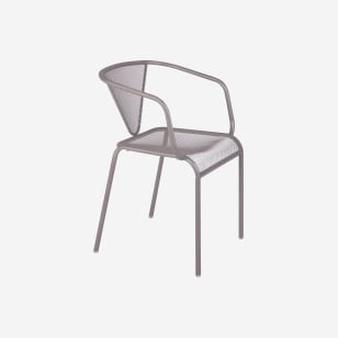Clarius Metal Mesh Patio Arm Chair