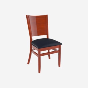 Premium US Made Tiffany Wood Restaurant Chair