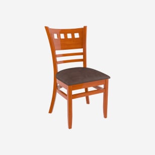 Premium US Made American Back Wood Restaurant Chair