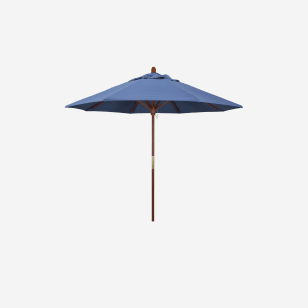 Ventura Wood Commercial Umbrella - 9' 